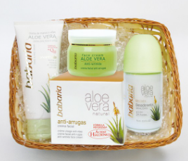 BABARIA CESTA ALOE VERA 3