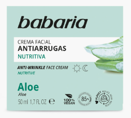 BABARIA ALOE ANTIARRUGAS FACIAL 50ML