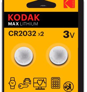 KODAK MAX CR2032 X2