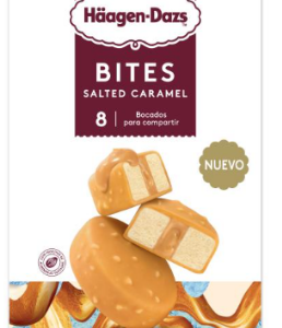 HÄAGEN-DAZS BITES SALTED CARAMEL 120G