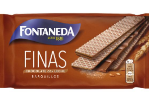 FONTANEDA FINAS CHOCO LECHE 92G