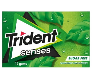 TRIDENT SENSES MENTA 12 GUMS