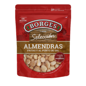 BORGES ALMENDRA FRITA SALADA 80G