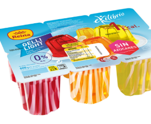 GELATINA REINA SABORES LIGHT 6UD